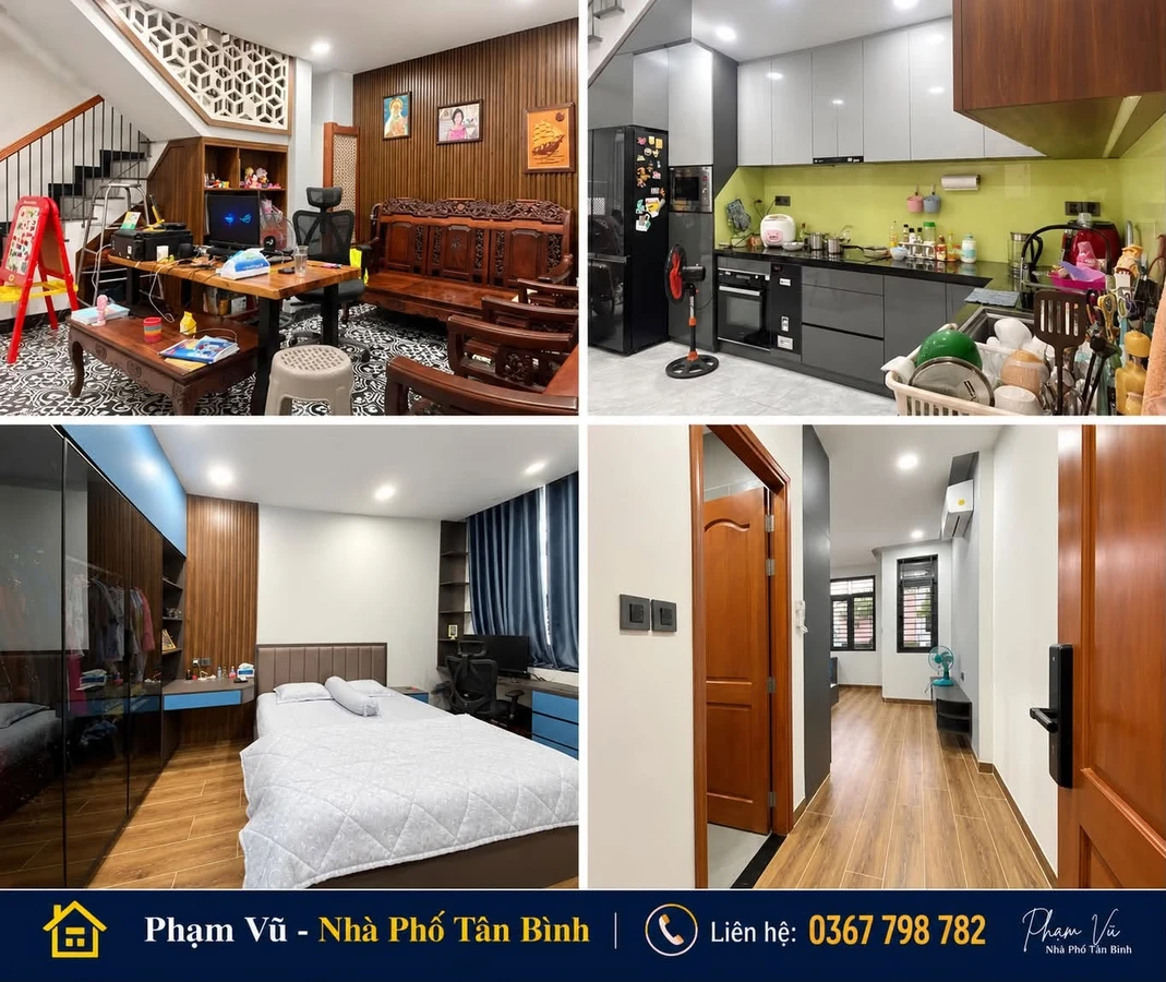Bán nhà 5 tầng Tân Bình 46m² 8.9 tỷ - Ảnh 1