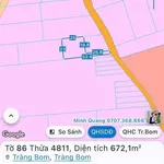 Bán đất ở 450m² Phường Trảng Bom, 3,5 tỷ - Ảnh thu nhỏ 1