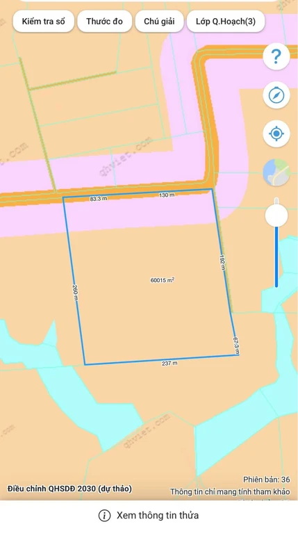 Bán 6 hectare đất trồng cây ăn trái Phú Riêng