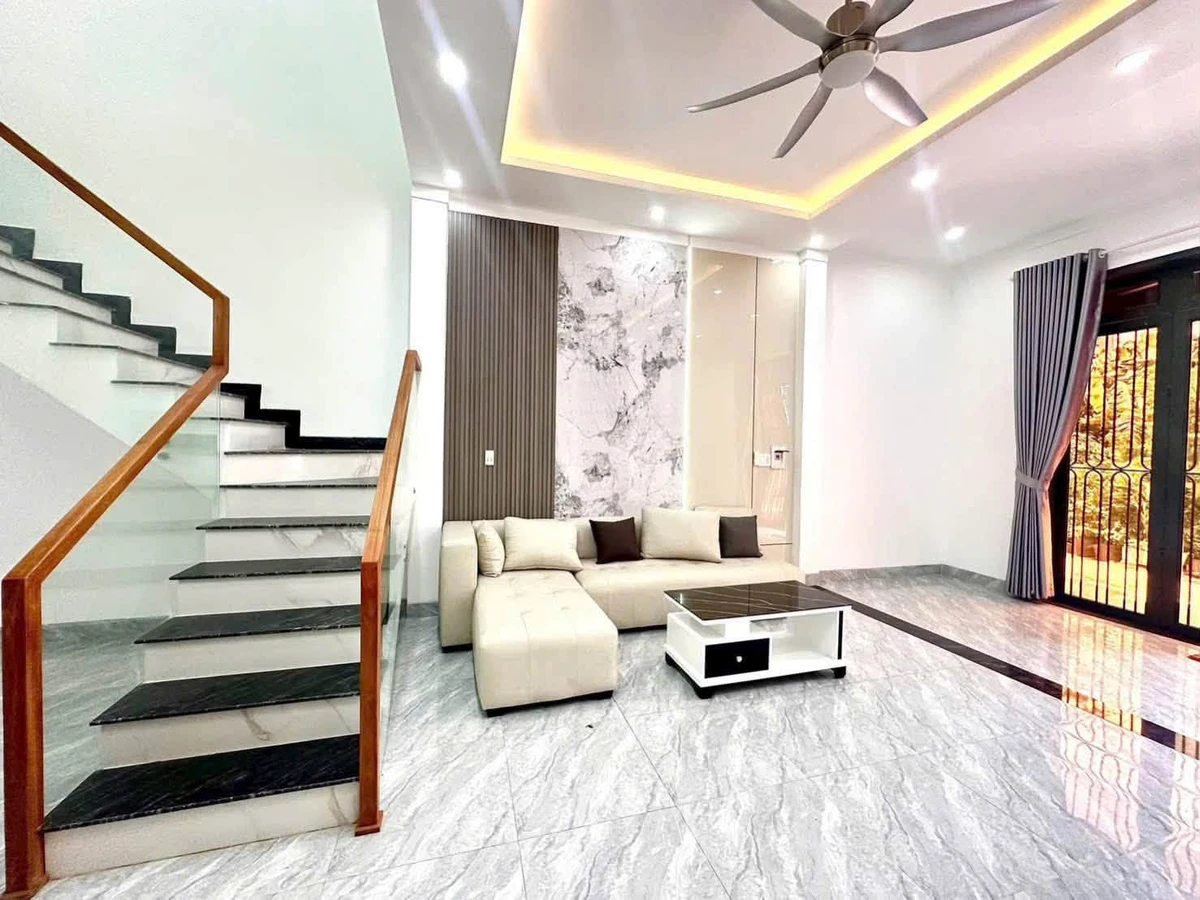 Bán nhà 1 trệt 1 lầu 75m2 sổ hồng riêng KP2 Trảng Dài, Đồng Nai - Ảnh thu nhỏ 3