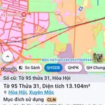 Bán đất Hòa Hội Xuyên Mộc 13.000m² sổ riêng 11 tỷ 5 - Ảnh thu nhỏ 2