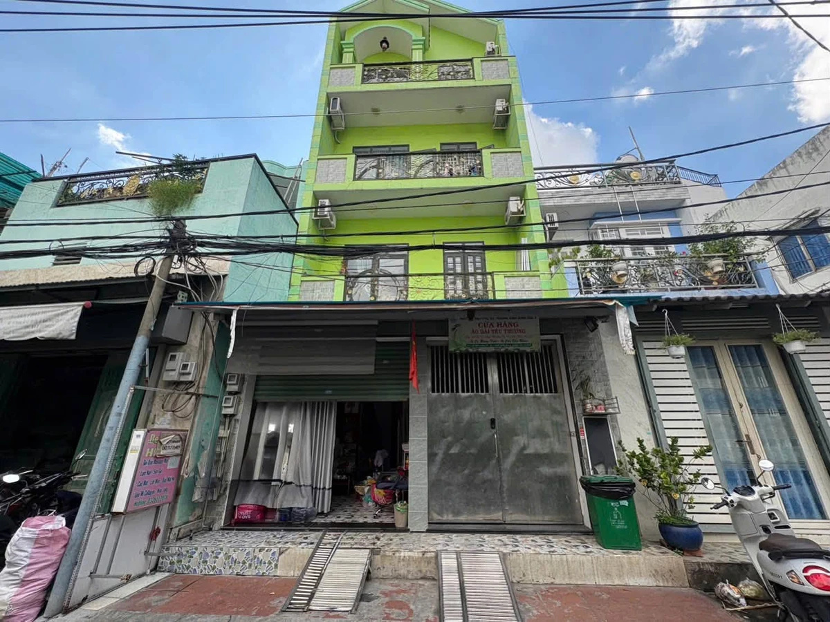 Bán nhà mặt tiền 3 lầu khu Bình Long 69.6m² giá 7.1 tỷ - Ảnh 1