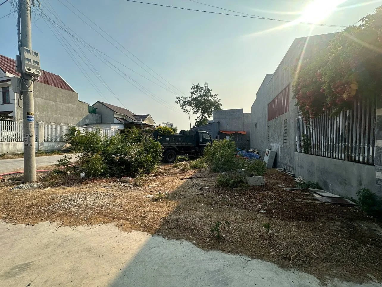 Bán đất Khánh Hội mặt đường 702, 127.9m² full thổ cư - Ảnh 1