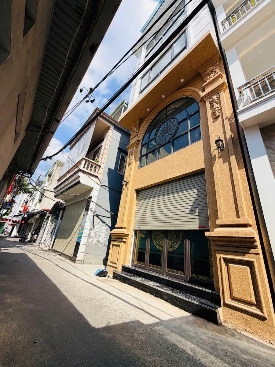 Bán nhà mặt ngõ 5 tầng Nguyễn Công Hoà Lê Chân 45m² 5.38 tỷ - Ảnh 1
