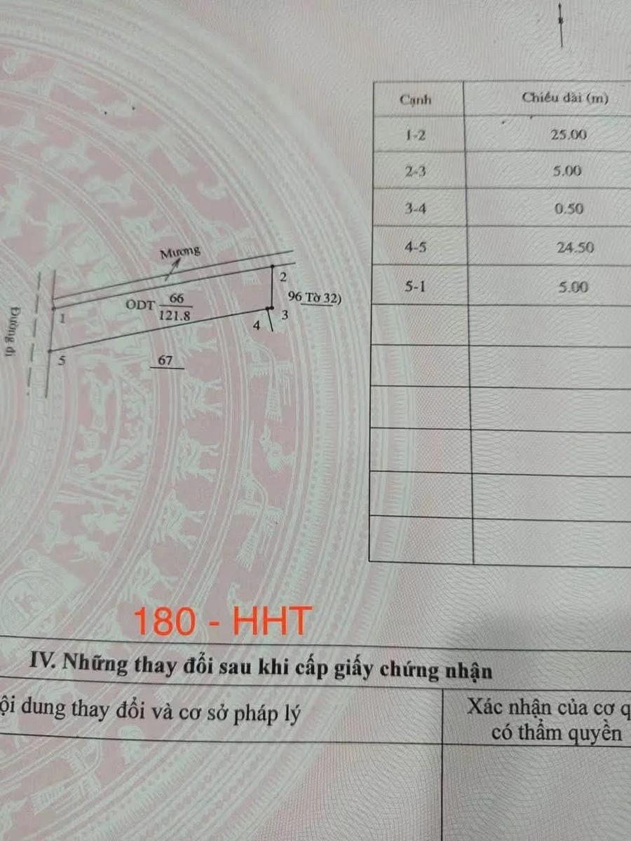 Bán đất mặt tiền 180 Hoàng Hoa Thám, 125m², 1 tỷ 2 - Ảnh 1