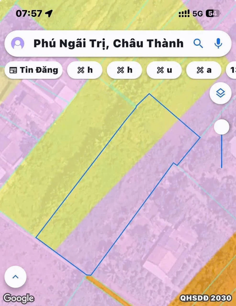 Bán 2075m2 đất lúa gần đường nhựa 827D, xã Tầm Vu, Tây Ninh - Ảnh thu nhỏ 4