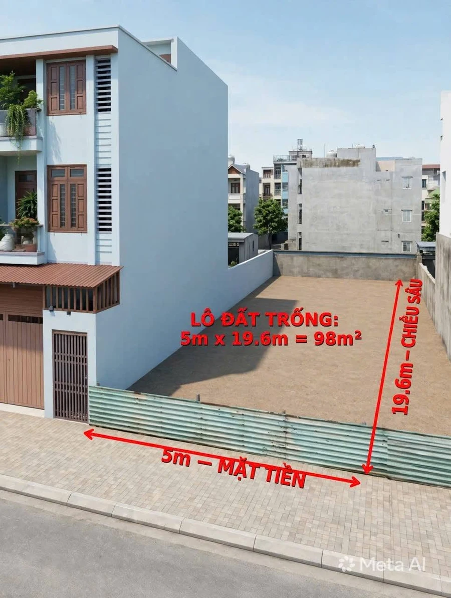 Bán đất mặt tiền Bờ Kênh, Khang Linh Vũng Tàu 96,9m² - 5.5 tỷ - Ảnh thu nhỏ 3