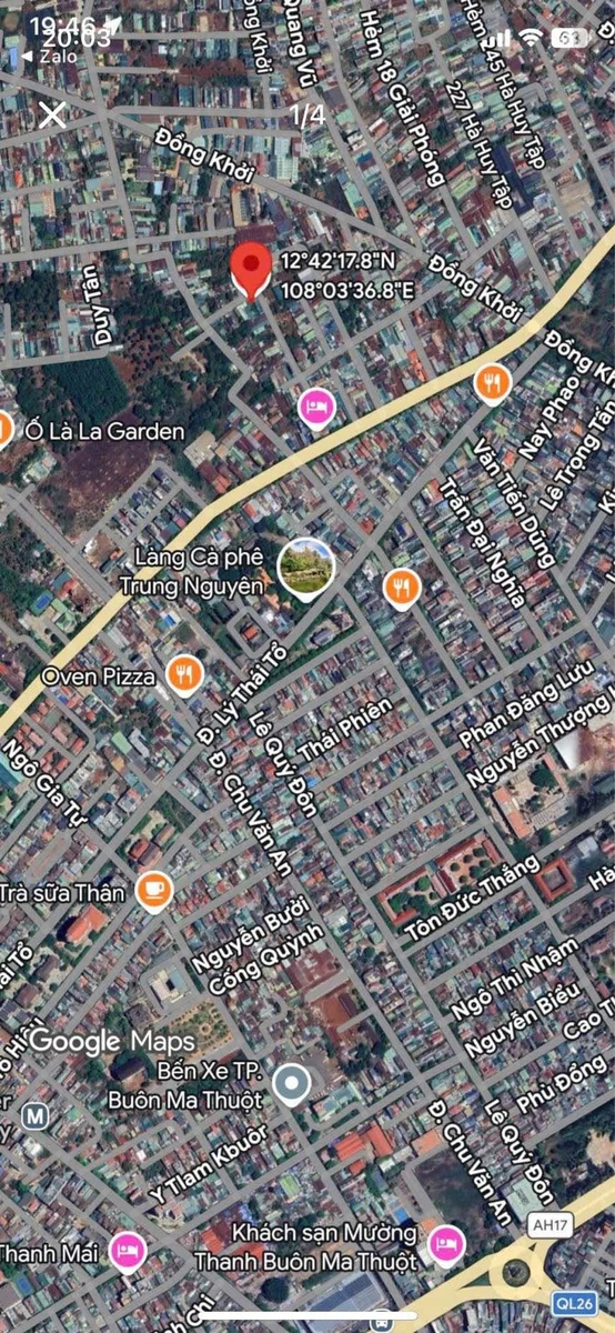 Bán đất hẻm Hà Huy Tập 122,5m2, giá 3 tỷ 650 triệu, Bình Mỹ - Ảnh 1