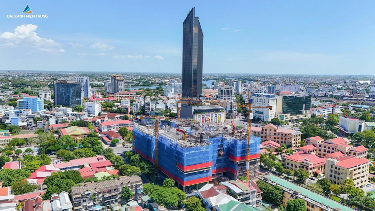 Căn hộ penthouse đầu tiên tại Huế. Vị trí đẹp view ôm trọn sông Hương - Đại Nội - Ảnh thu nhỏ 2