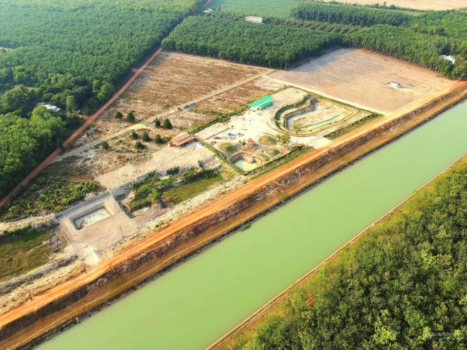 650 triệu, bán đất 1138.4m2 tại xã Lộc Ninh, Tây Ninh, view Kênh Đông đường rộng 15m - Ảnh thu nhỏ 5