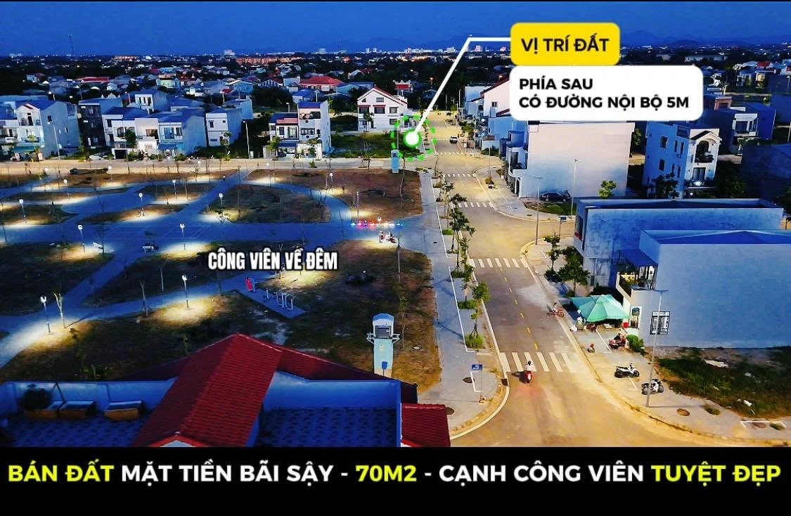 Bán đất mặt tiền đường Bãi Sậy 70m2, KQH Hương Sơ, TP Huế, giá 1,48 tỷ - Ảnh 1