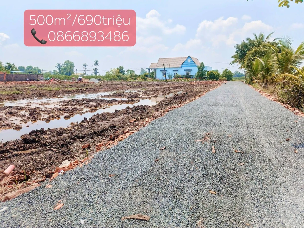 Bán 500m² đất vườn giá 690 triệu tại Thạnh Hòa, Bến Lức, Long An - Ảnh thu nhỏ 3