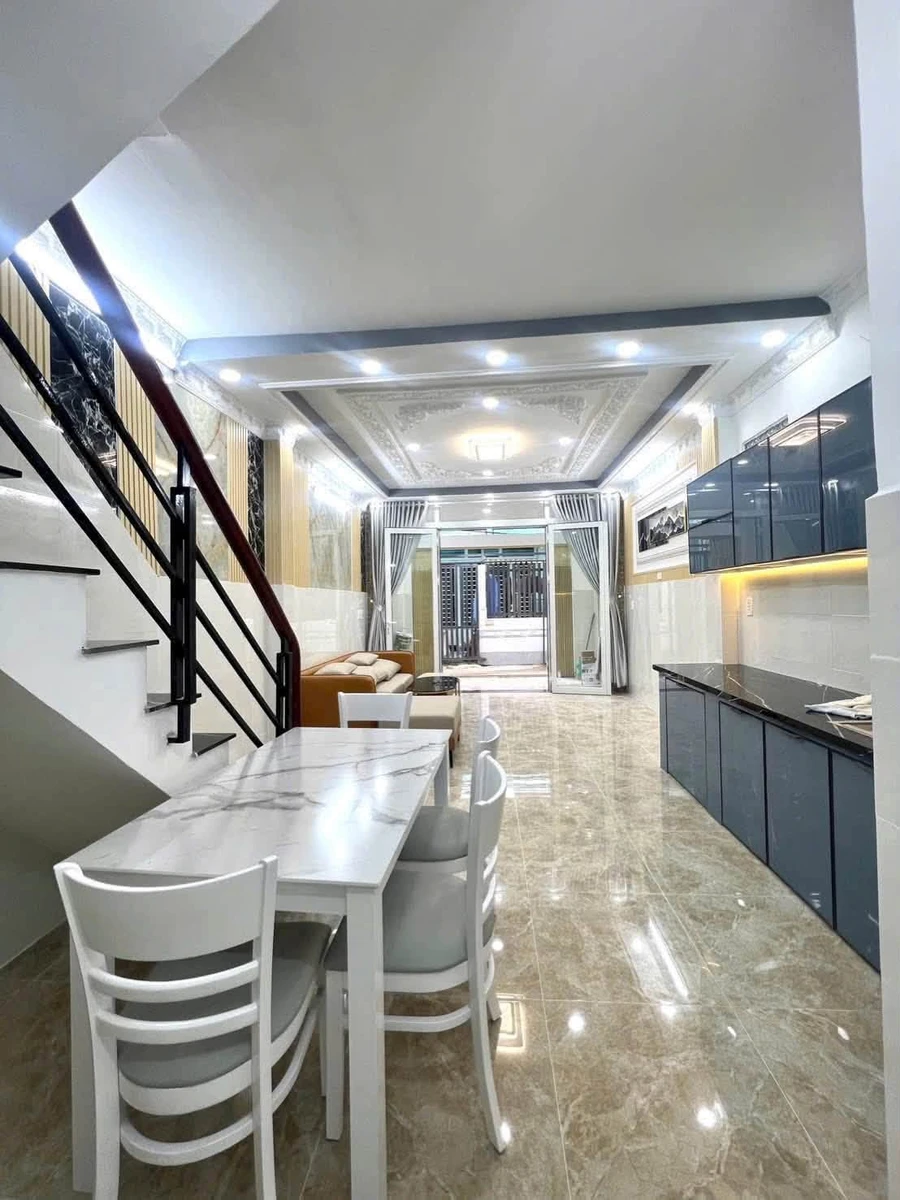 Bán nhà hẻm 54m² 3 phòng ngủ Huỳnh Tấn Phát Nhà Bè - Ảnh thu nhỏ 2