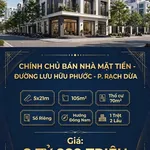 Bán nhà mặt tiền Lưu Hữu Phước, Rạch Dừa, 105m², 8.999 tỷ - Ảnh thu nhỏ 1