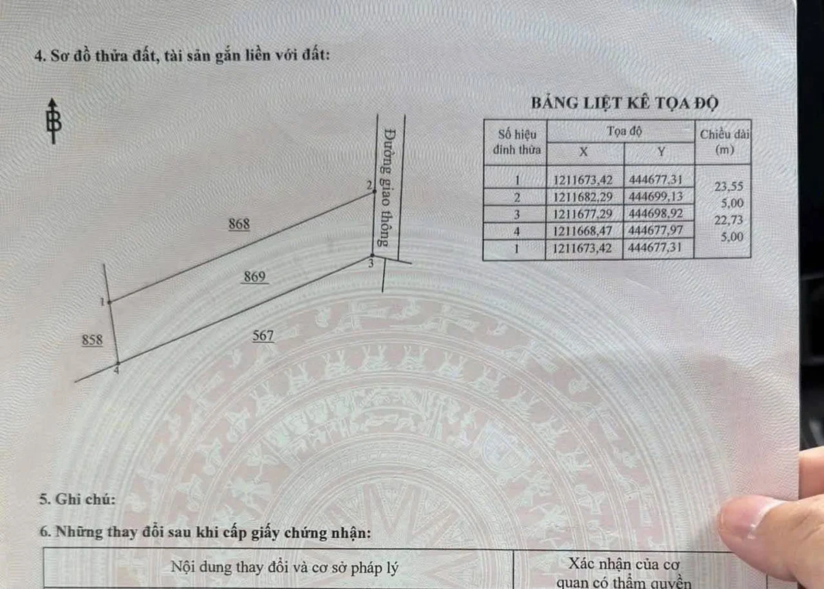 Bán đất Suối Chồn Long Khánh 110m² sổ riêng 950 triệu - Ảnh thu nhỏ 3