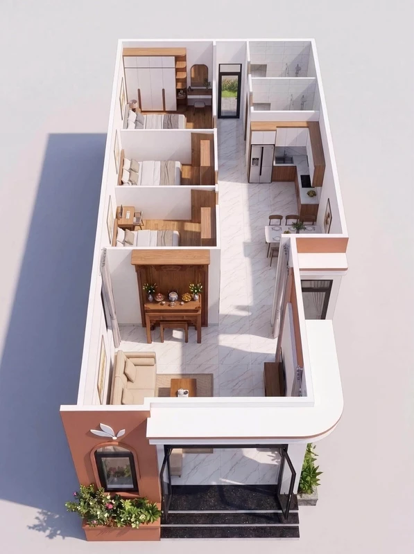 Bán đất khuôn 4x15 (60m²) 670 triệu Hải Phòng