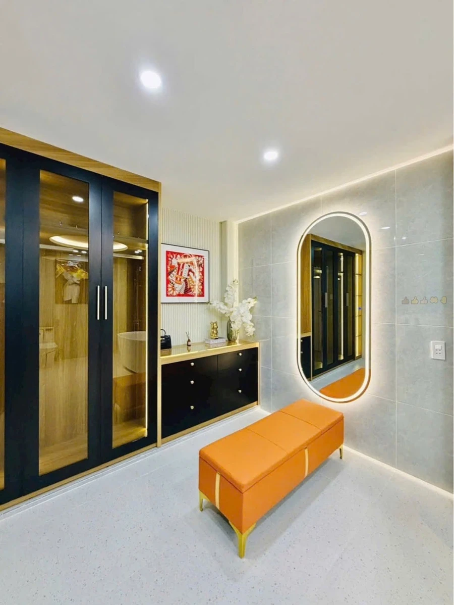 Bán nhà 5 tầng 5 phòng ngủ 43m2 full nội thất gần chợ Gò Vấp - Ảnh thu nhỏ 2