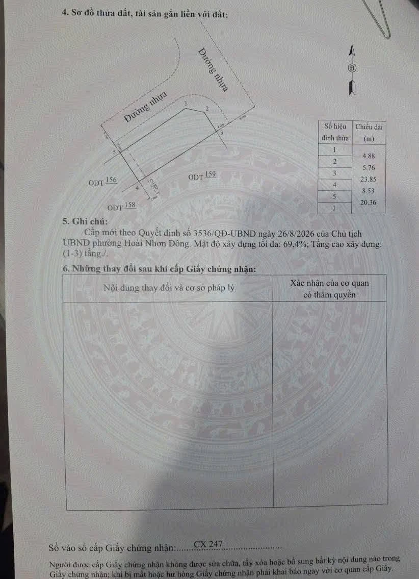 Bán đất góc 2 mặt tiền 195.5m² Hoài Hải Khánh Hòa - Ảnh thu nhỏ 2