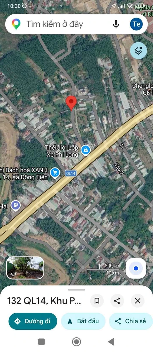 Bán đất Hóc Môn gần chợ cầu 2, 583m2, 1 tỷ 1 - Ảnh thu nhỏ 3