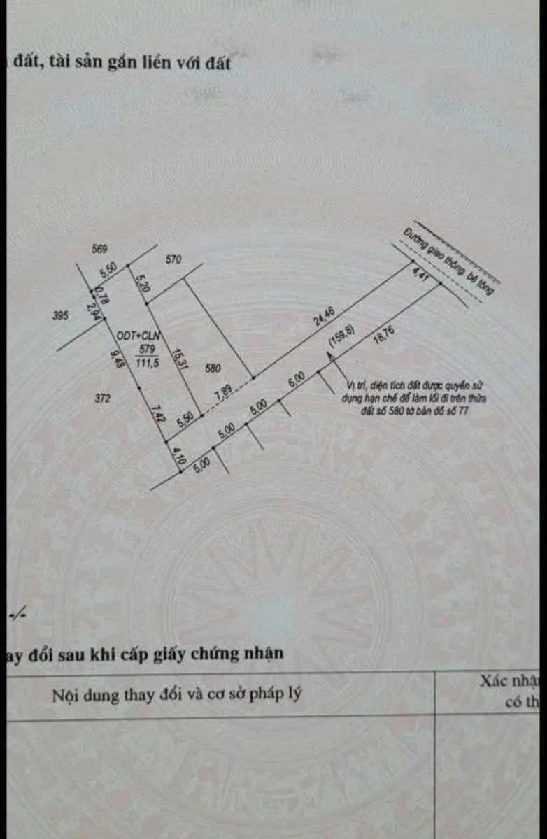 Bán đất Bắc Nghĩa 112.75m² chỉ 600 triệu - Ảnh 1