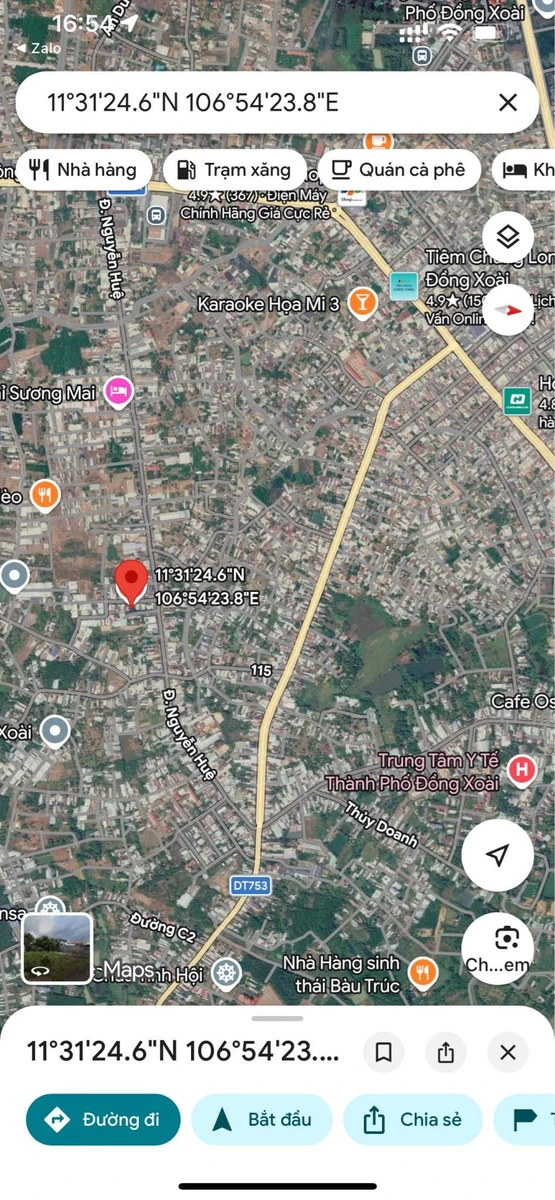 Bán đất Tân Xuân 180m² mặt tiền Nguyễn Huệ 1 tỷ 3 - Ảnh 1