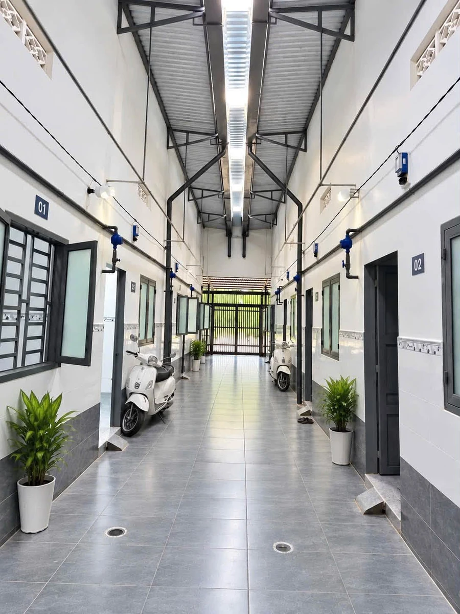 Bán dãy trọ 10 phòng 100m² 1,5 tỷ đồng gần KCN - Ảnh 1