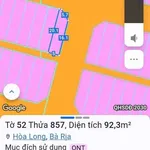 Bán 2 lô đất góc 2 mặt tiền 5x20 khu Lan Anh 2 Hòa Long - Ảnh thu nhỏ 3