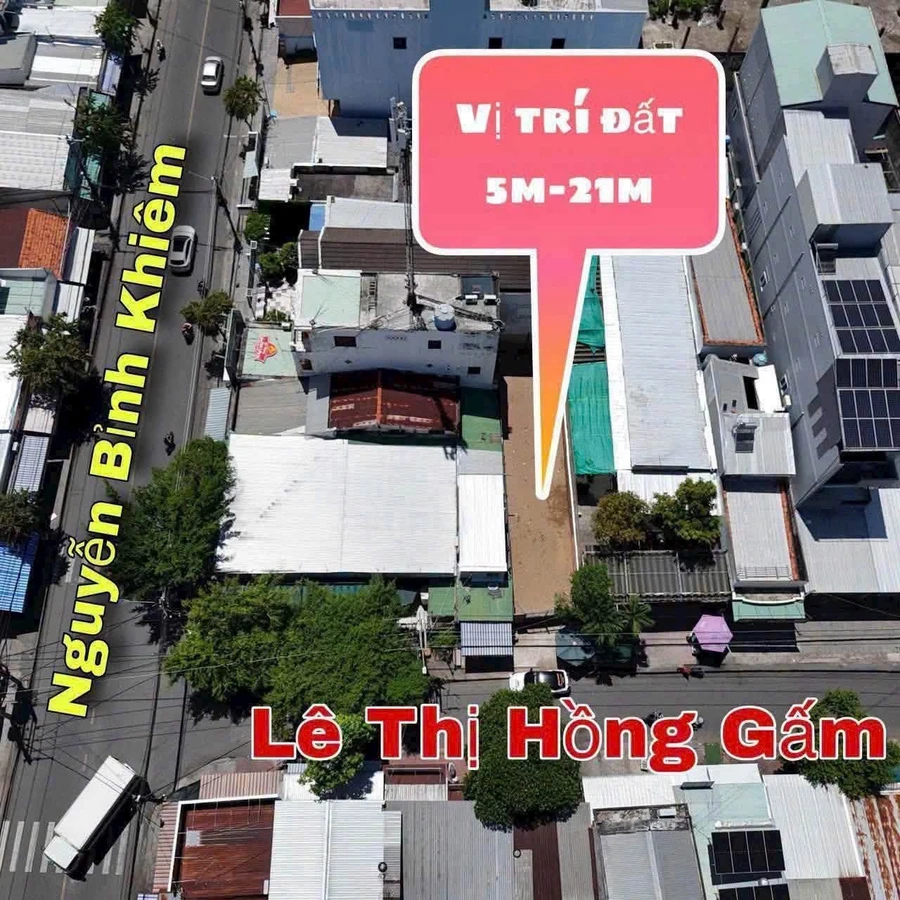 Bán nền mặt tiền Lê Thị Hồng Gấm, Rạch Giá, 105m², 2.5 tỷ - Ảnh 1