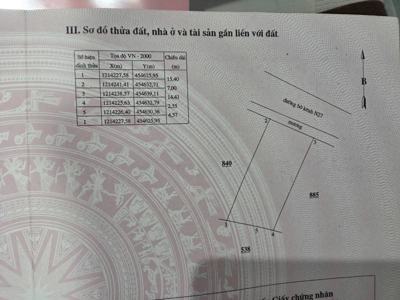 Bán lô đất 104m² Hàm Liêm, Bình Thuận giá 420 triệu