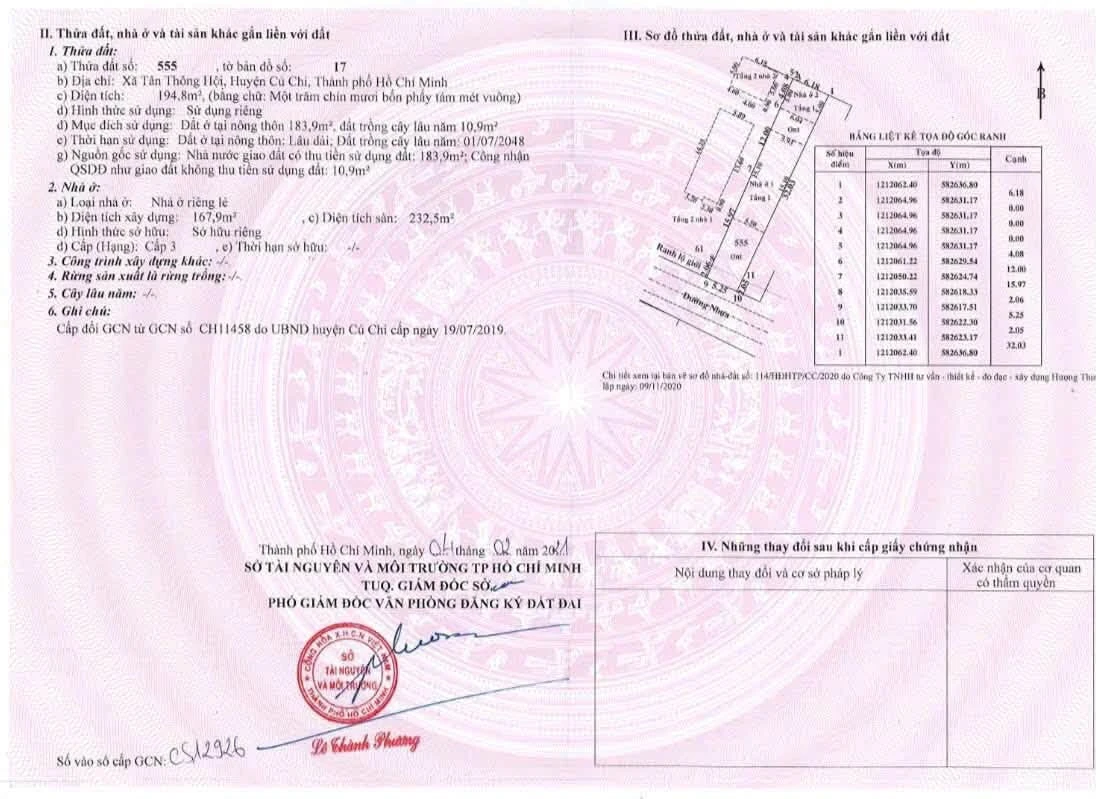 Bán nhà mặt tiền Võ Thị Dòn Củ Chi 568m2, 11 tỷ - Ảnh thu nhỏ 2