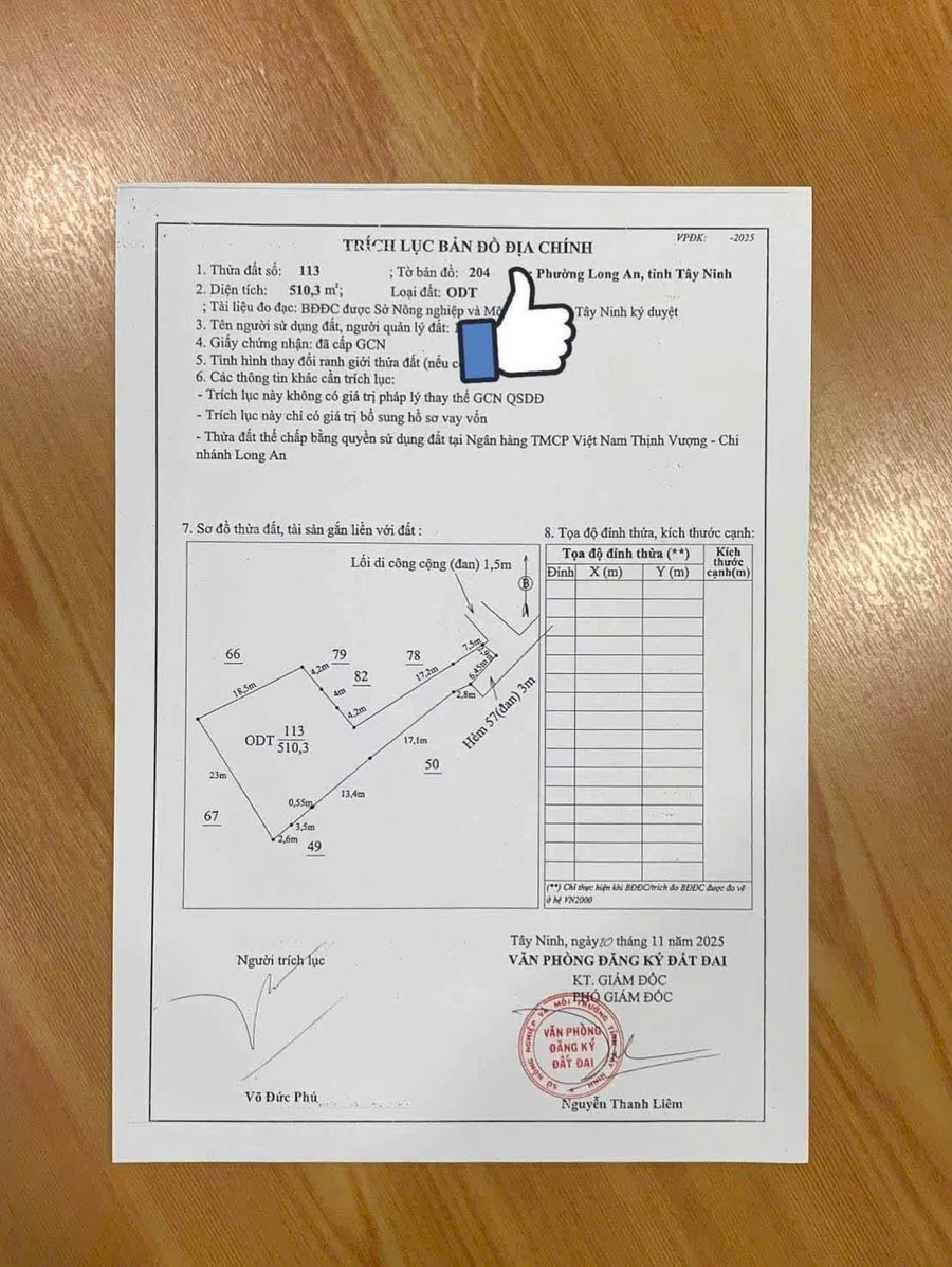 Bán nhà đất rộng 1366m2 hẻm ô tô đường Trương Thị Sáu, Phường 3, Tân An, giá 7 tỷ - Ảnh thu nhỏ 4