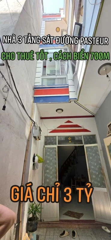 Bán nhà Pasteur 58,7m² 3 tỷ Nha Trang