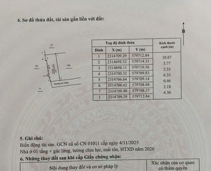 Bán nhà 2 phòng ngủ 70m² phố Tứ Thông, Hải Dương