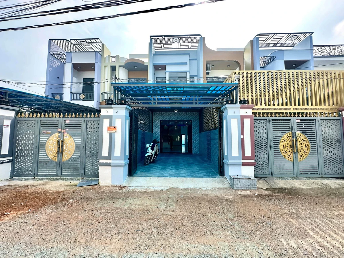 Bán nhà mặt tiền 4.2x28m, 1 trệt 1 lầu, 4 phòng ngủ tại Thanh Ba, Cần Giuộc - Ảnh thu nhỏ 4