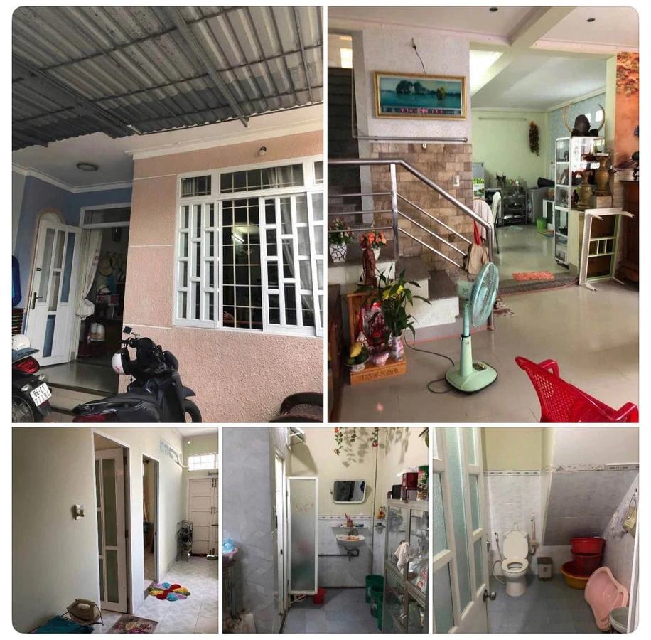 Bán nhà lầu 2 phòng 64m² thổ cư Phú Trình 1 tỷ 7 - Ảnh 1