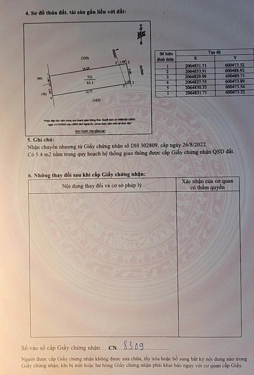 Bán lô đất mặt đường Ngô Trí Hòa 63.3m², Quận 12 - Ảnh thu nhỏ 2