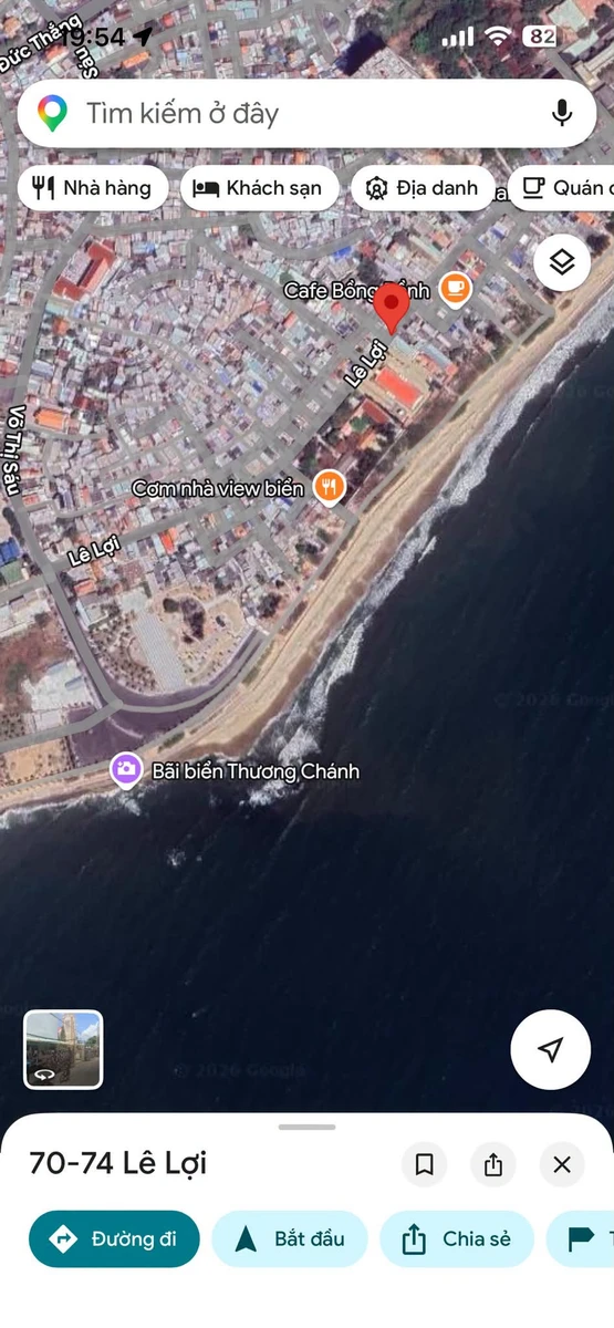 Bán đất thổ cư gần 100m² mặt tiền đường Lê Lợi, trung tâm Phan Thiết, giá 4,5 tỷ - Ảnh 1