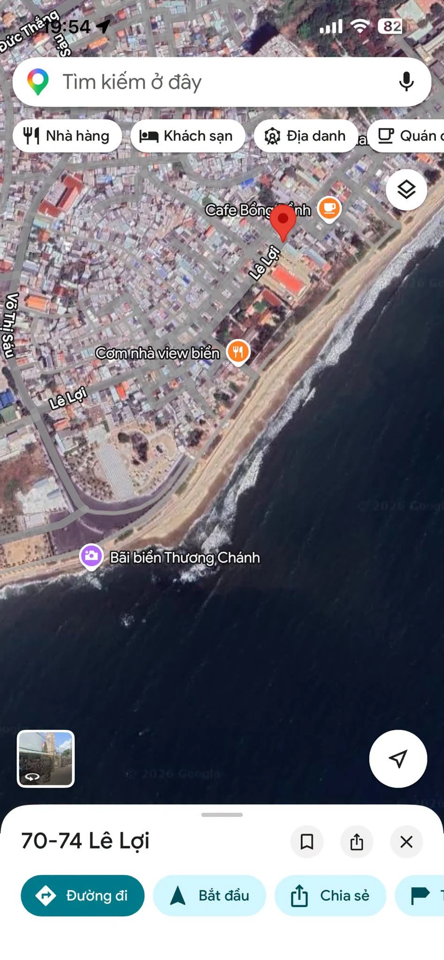 Bán đất thổ cư gần 100m² mặt tiền đường Lê Lợi, trung tâm Phan Thiết, giá 4,5 tỷ - Ảnh 1