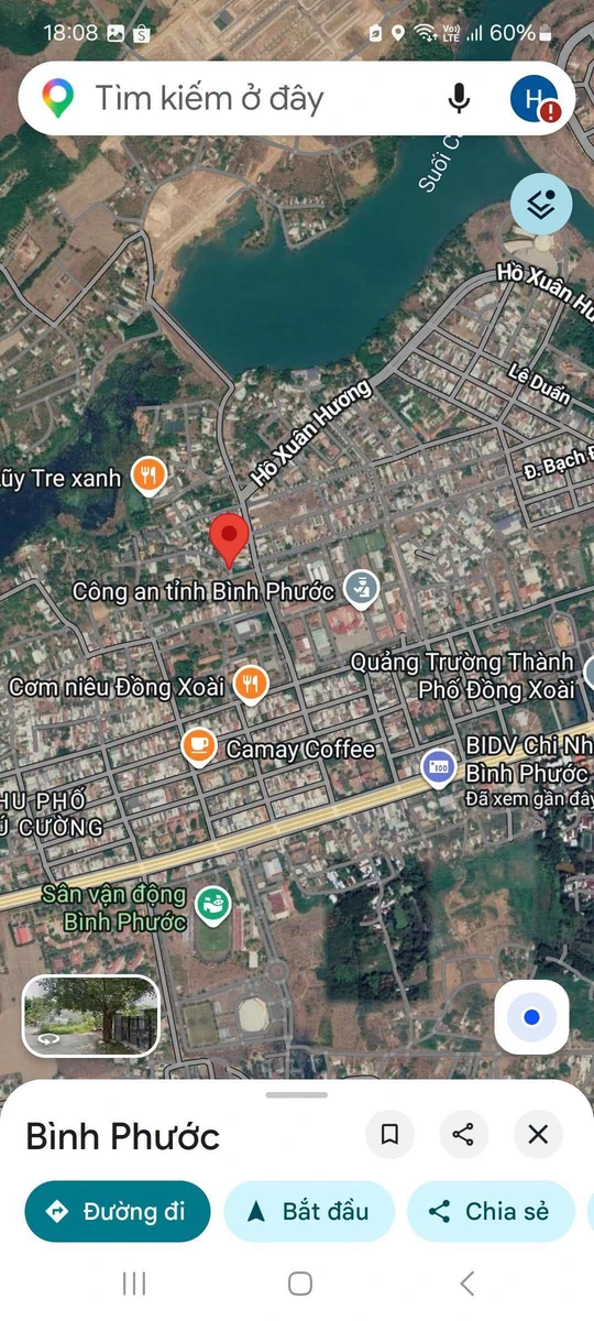 Bán lô đất 156m2 Tân Phú Đồng Xoài Bình Phước 800 triệu - Ảnh 1