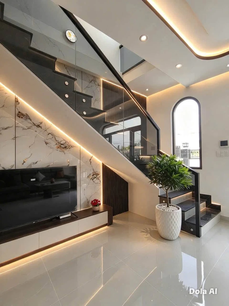 Bán nhà 1 trệt 1 lầu 3PN 71,7m² đường Phú Ân Nam 4, Diên Khánh giá 3,18 tỷ - Ảnh thu nhỏ 4