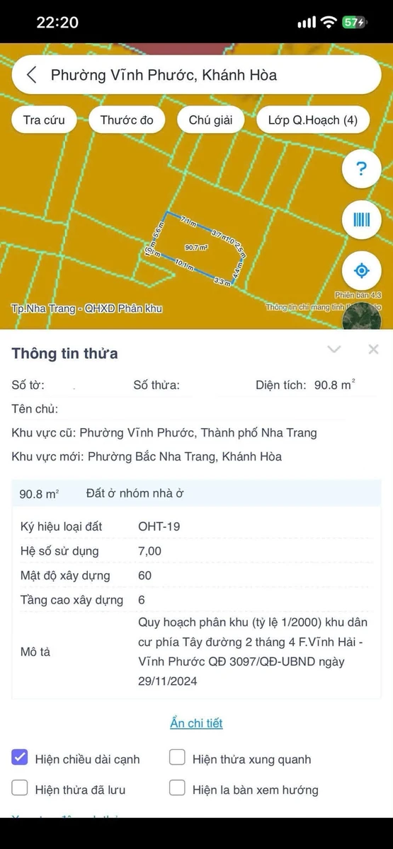 Bán đất full thổ cư 85.7m² + 18 phòng trọ cho thuê tại Nha Trang 6.5 tỷ - Ảnh thu nhỏ 4