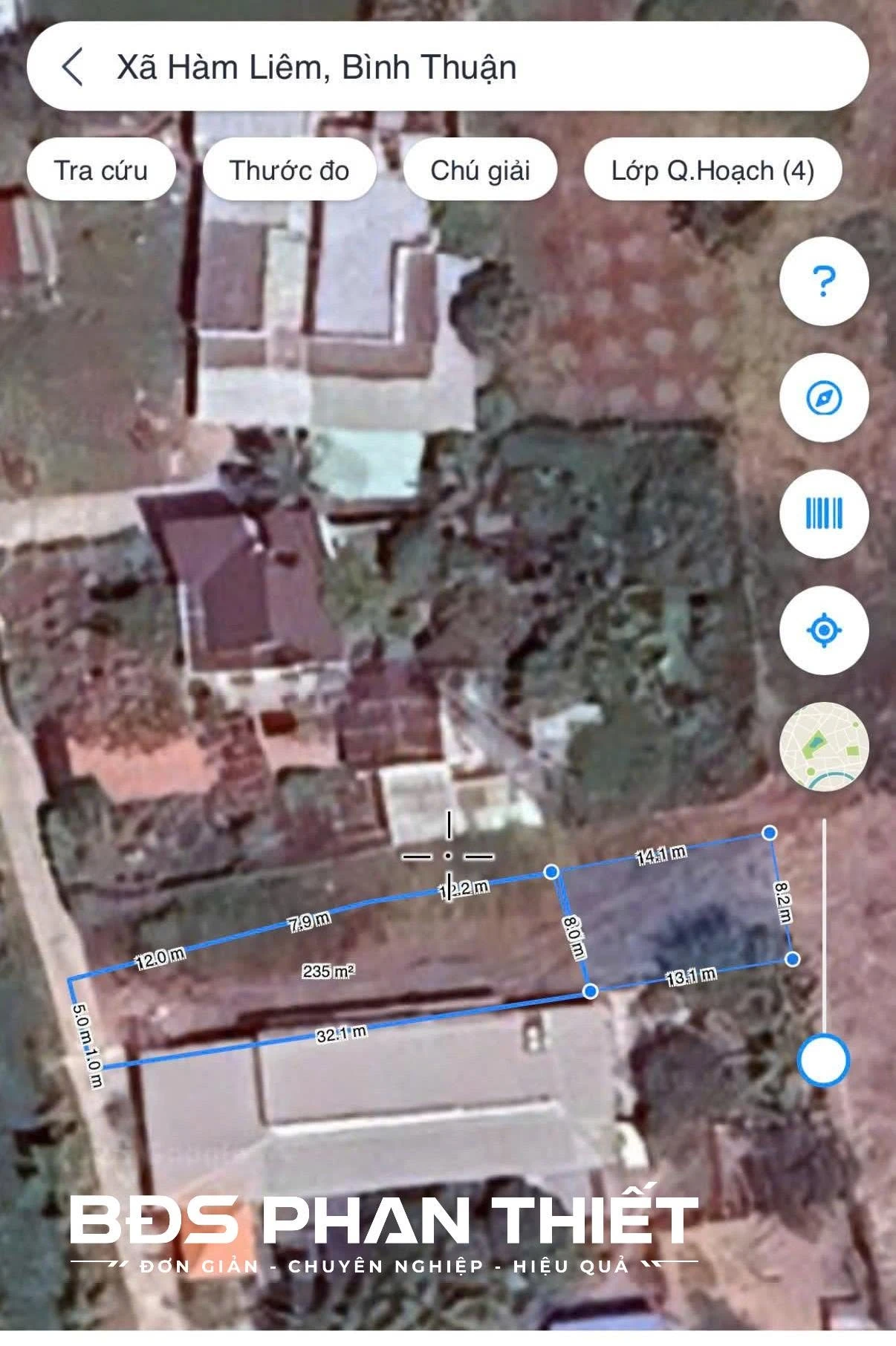 Bán đất mặt tiền 335 m² gần KCN Phan Thiết, Bình Thuận - Ảnh 1