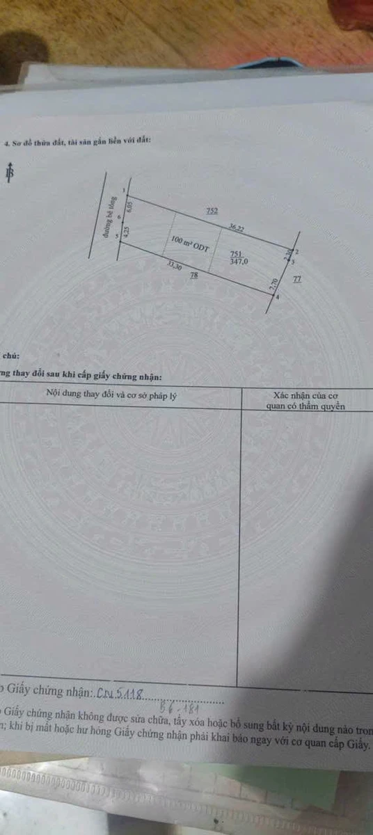 Bán lô đất 10x34x100m gần Lê Quý Đôn, Bình Dương - Ảnh thu nhỏ 3