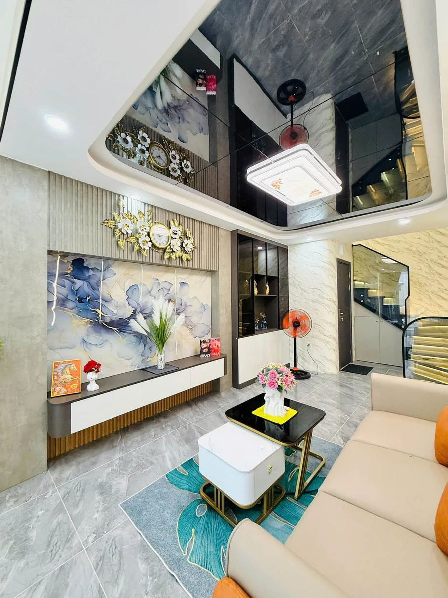 Nhà 4 phòng ngủ 38.4m2 Phan Huy Ích, Gò Vấp giá 5 tỷ 980 triệu - Ảnh thu nhỏ 4