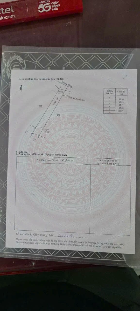 Bán đất 12×100m, 3 PN, 680 triệu, Quận 12 - Ảnh thu nhỏ 2