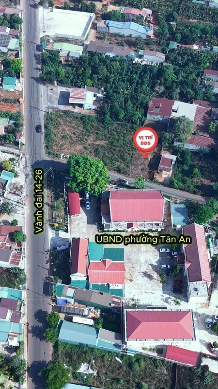 Bán đất mặt tiền KA12 Tân An Đắk Lắk 343m²