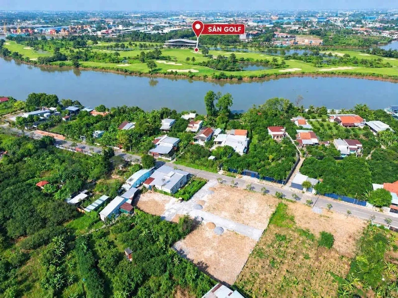Bán đất 3 mặt tiền 6x24 (144m2) view sông, Hương Lộ 9, phường Tân Triều, Đồng Nai, giá 2,35 tỷ