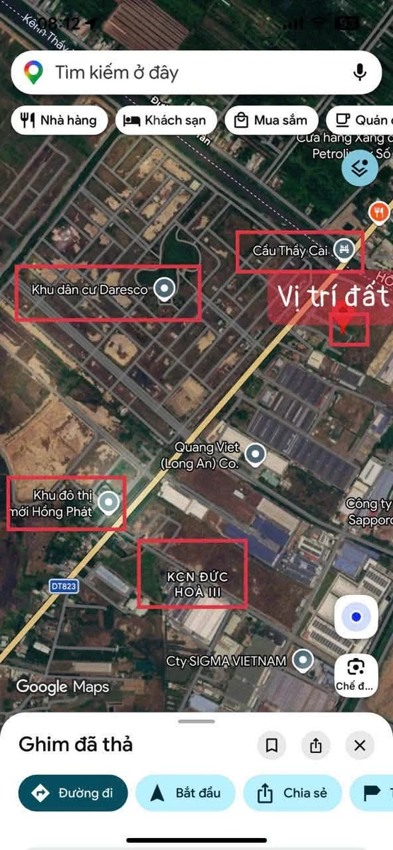 Bán đất 4x17m mặt tiền 6m Đức Lập, Tây Ninh 900 triệu - Ảnh 1