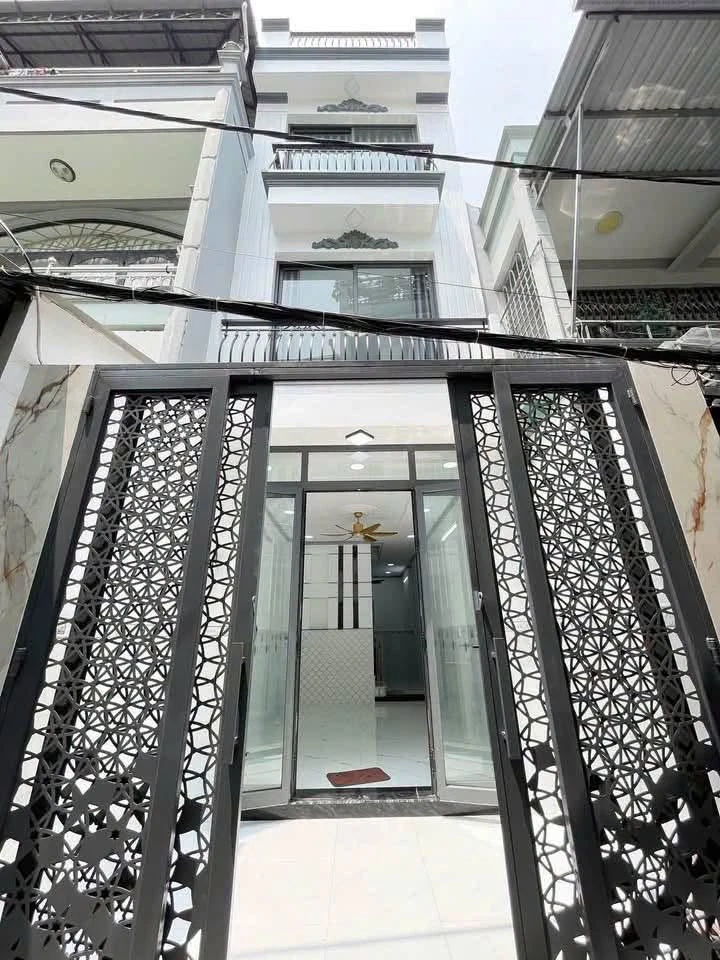 Bán nhà 4 tầng mới 49.3m² Phường 9 Quận 8 - Ảnh thu nhỏ 2
