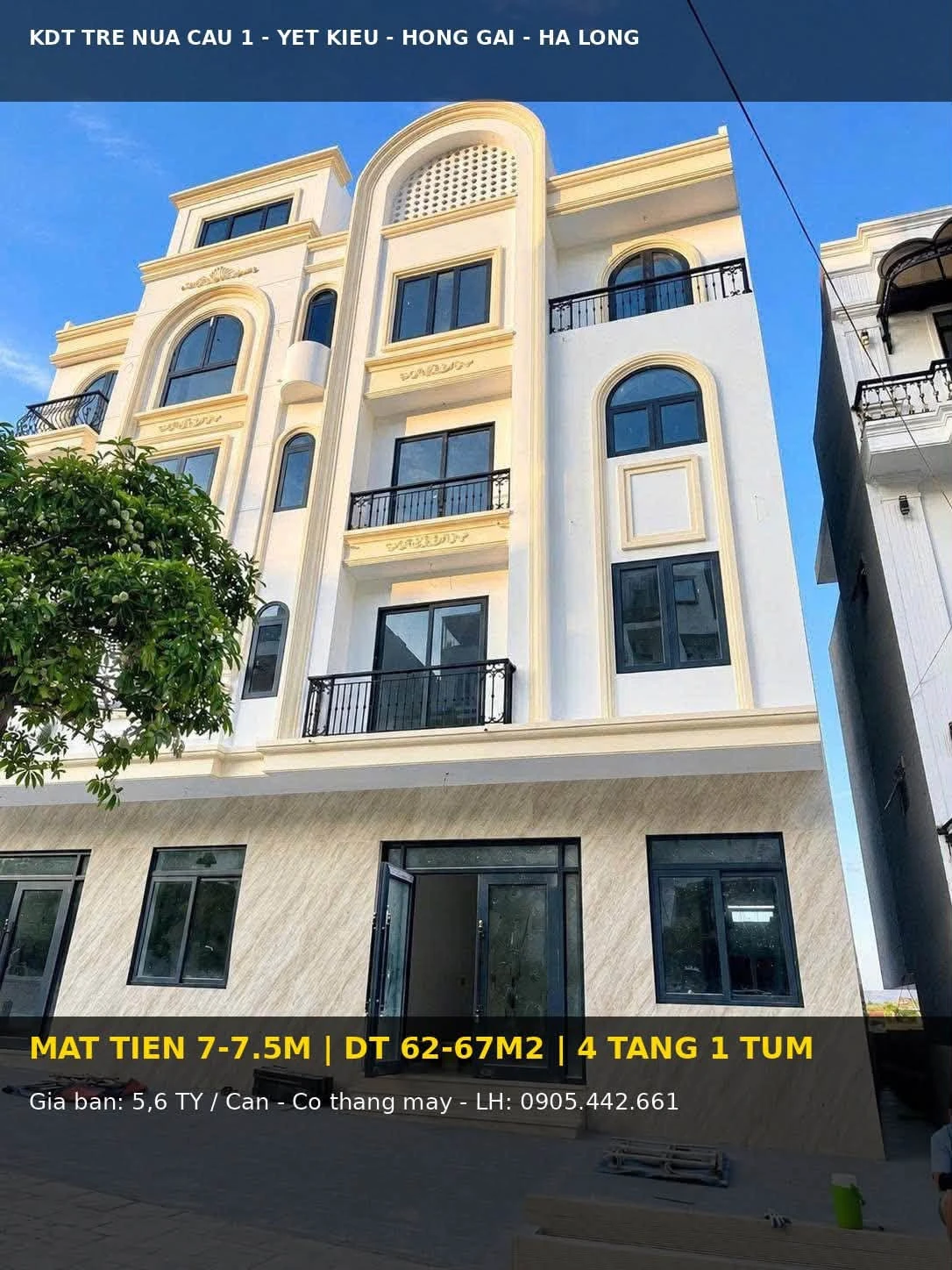 Bán nhà 4 tầng 1 tum, 5PN, 62-67m2, Hạ Long - Ảnh 1